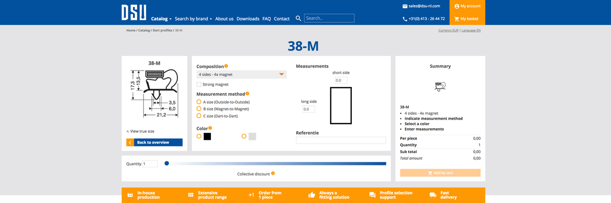 Custom-gasket-configurator